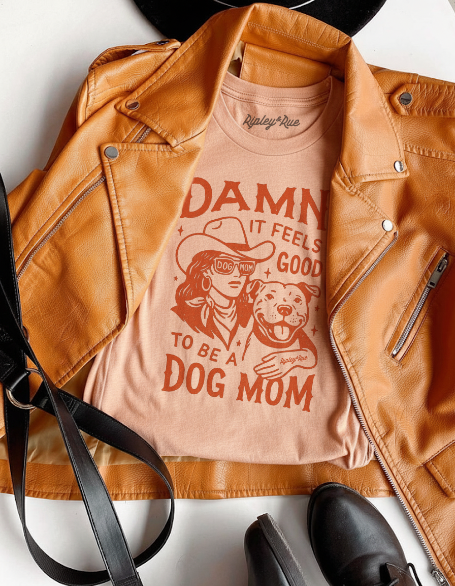 New ⚡ Damn It Feels Good To Be a Dog Mom T-shirt