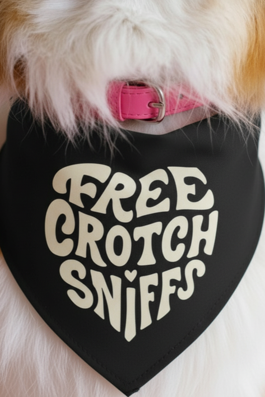 Free Crotch Sniffs Dog Bandana