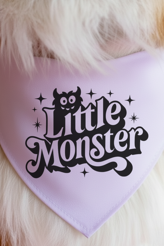 Little Monster Dog Bandana