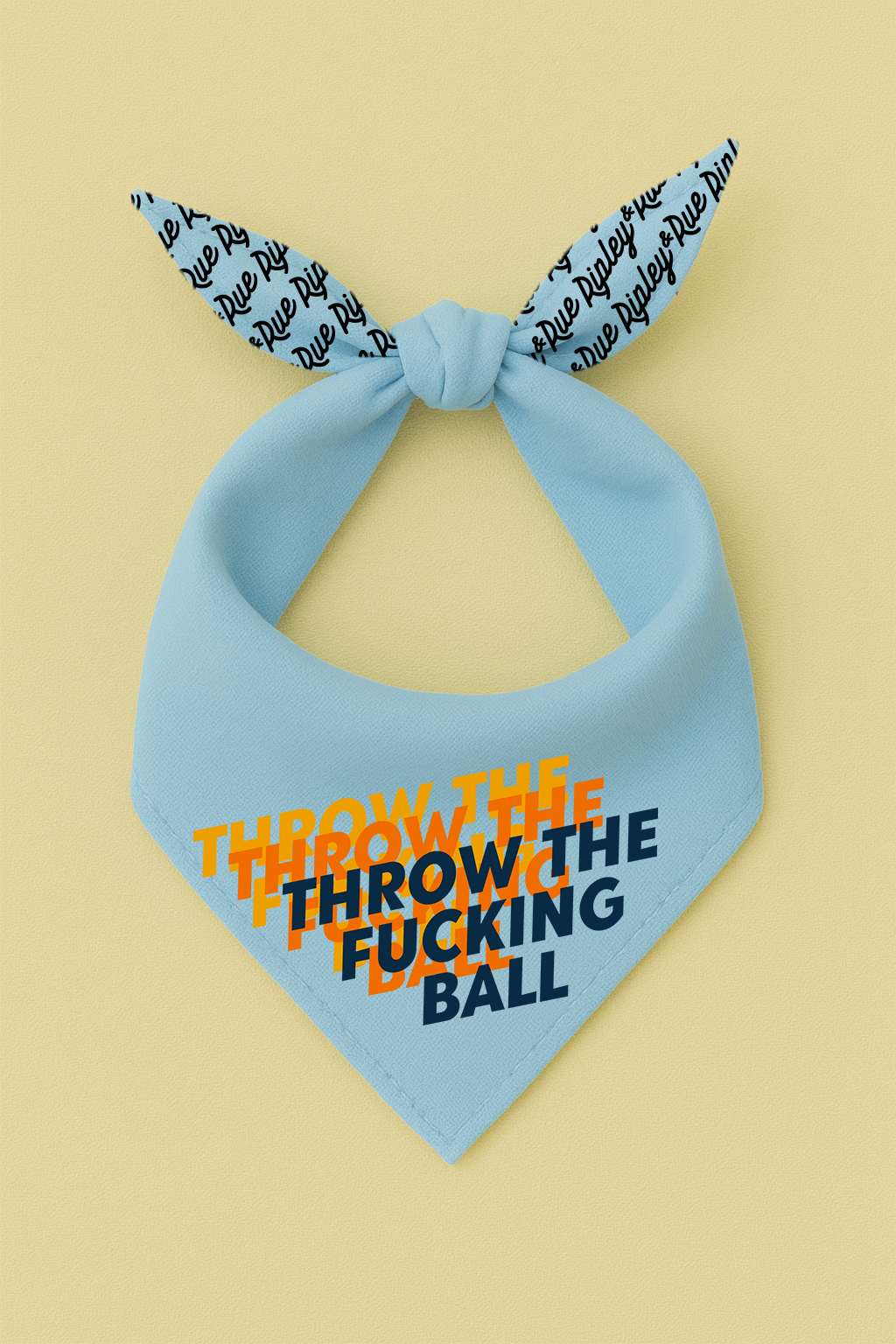 Throw the Fucking Ball™ Dog Bandana