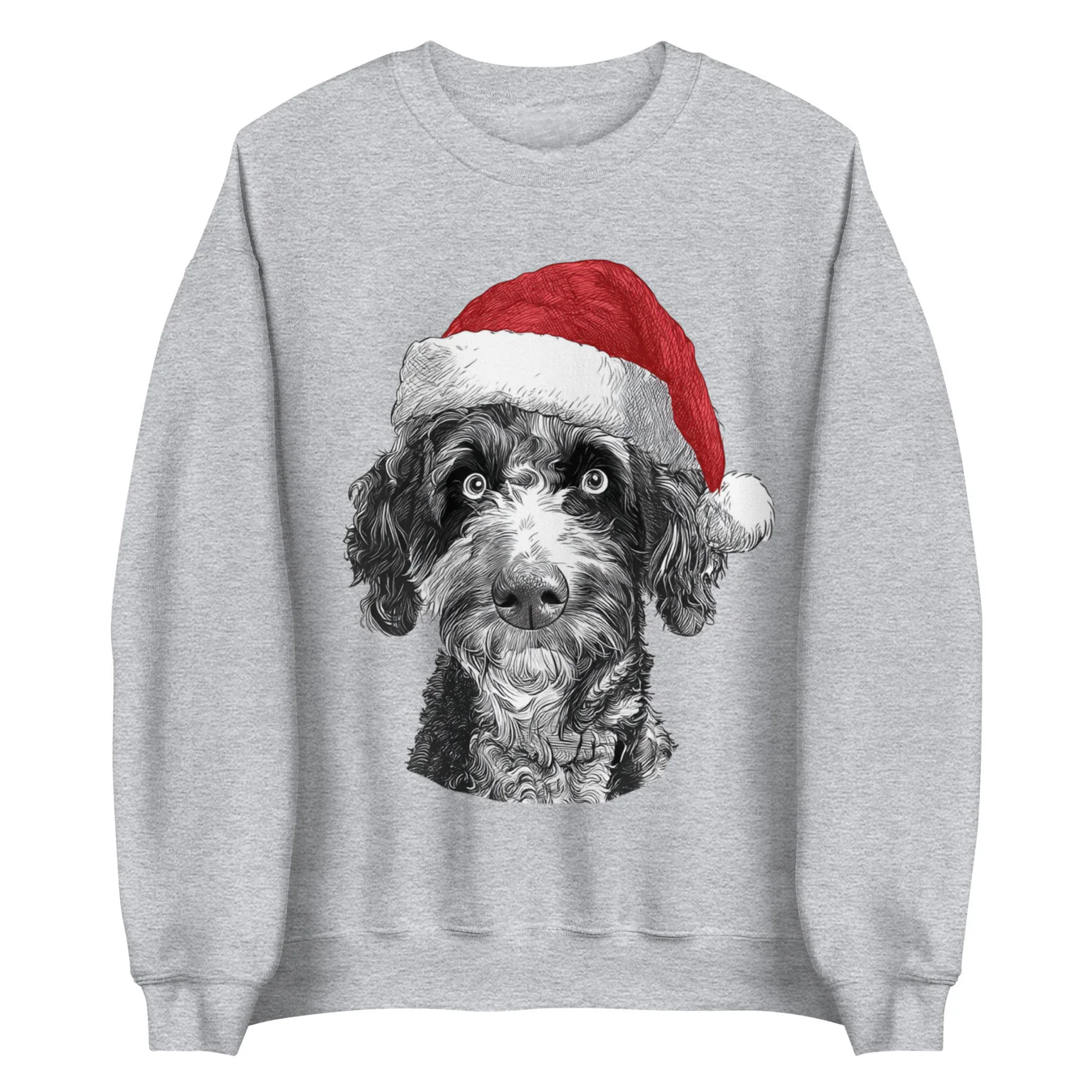 Santa Dog Custom Sweatshirt