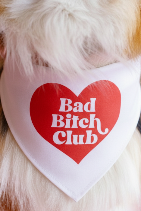 Bad Bitch Club Dog Bandana