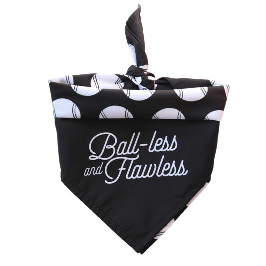 Ball-less & Flawless Dog Bandana