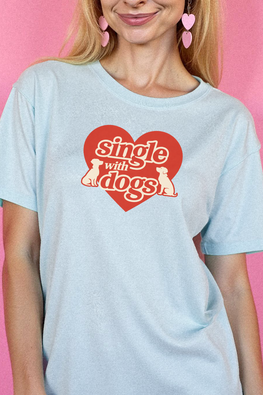 Single With Dogs T-Shirt