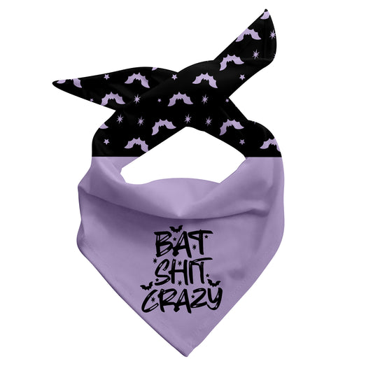 Bat Shit Crazy Dog Bandana