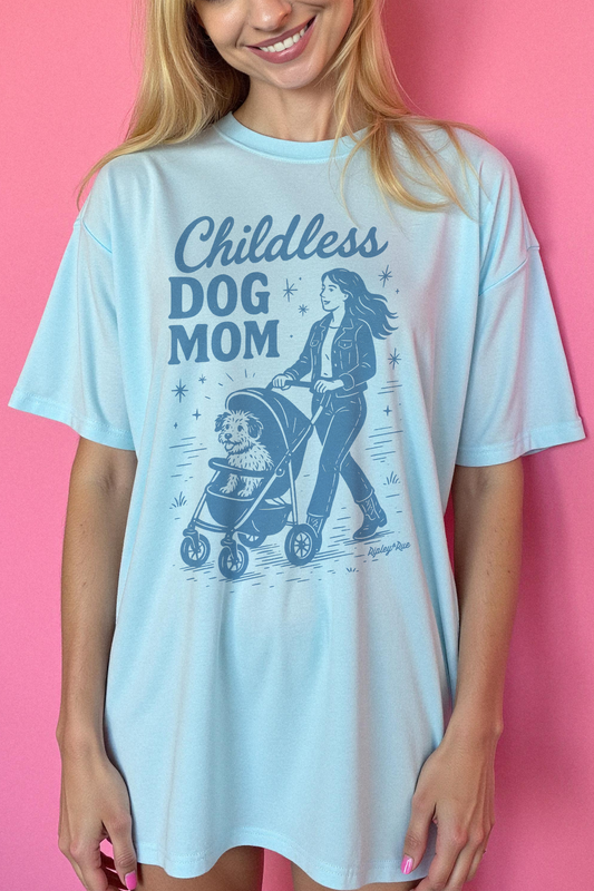 Childless Dog Mom T-shirt