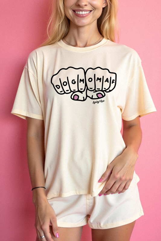 Dog Mom AF T-shirt