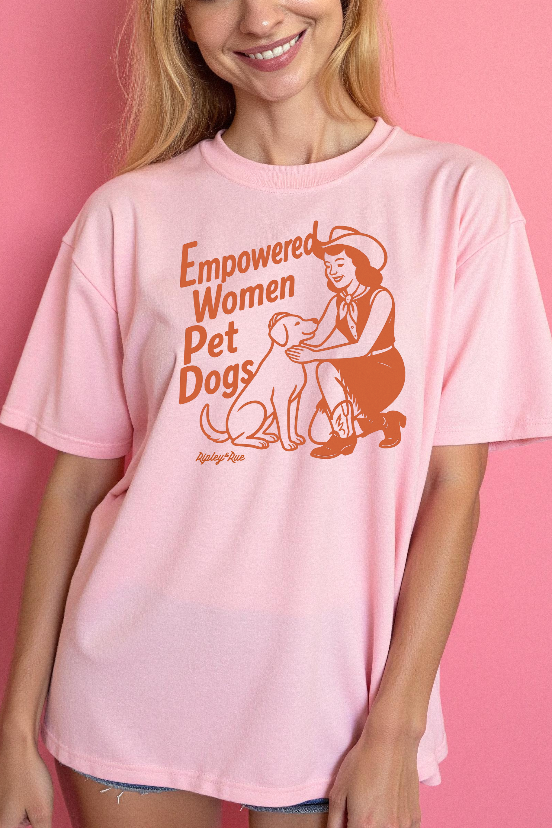 Empowered Women Pet Dogs T-shirt