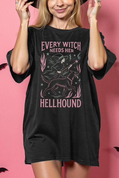 Every Witch Needs Her Hellhound T-shirt