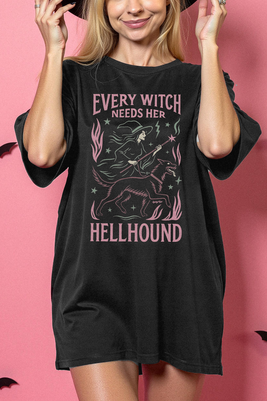 Every Witch Needs Her Hellhound T-shirt