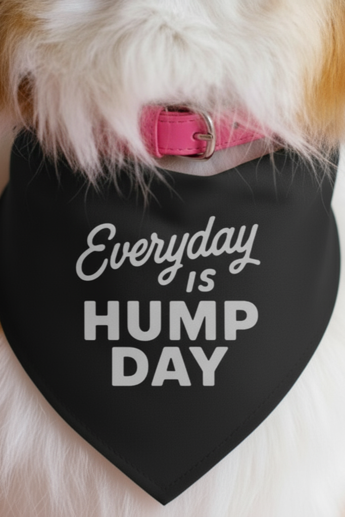 Everyday Is Hump Day Dog Bandana