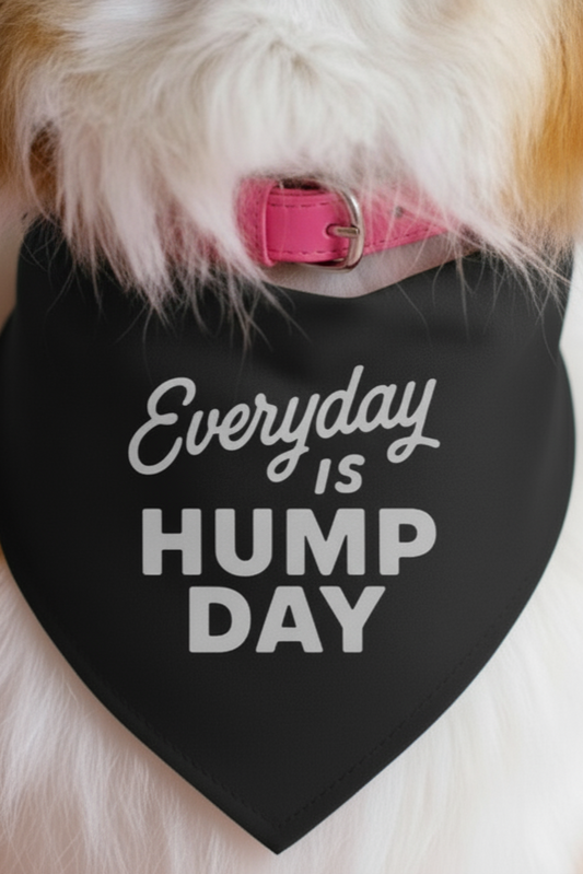 Everyday Is Hump Day Dog Bandana