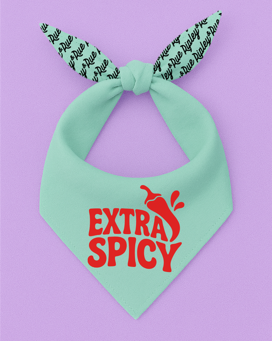 Extra Spicy Dog Bandana