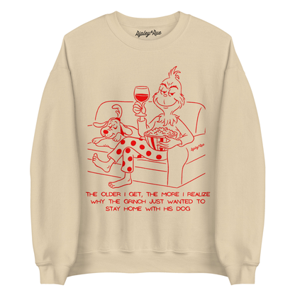 The Older I Get Grinch Holiday Sweatshirt
