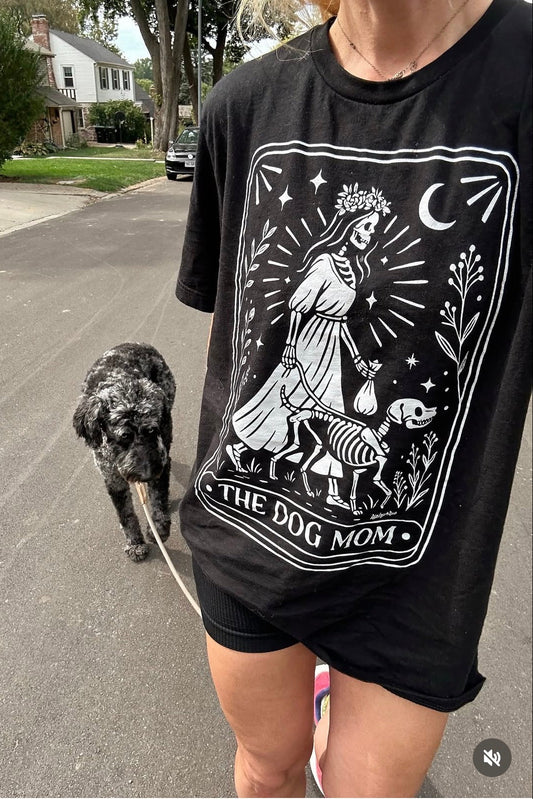 The Dog Mom Tarot Card T-shirt
