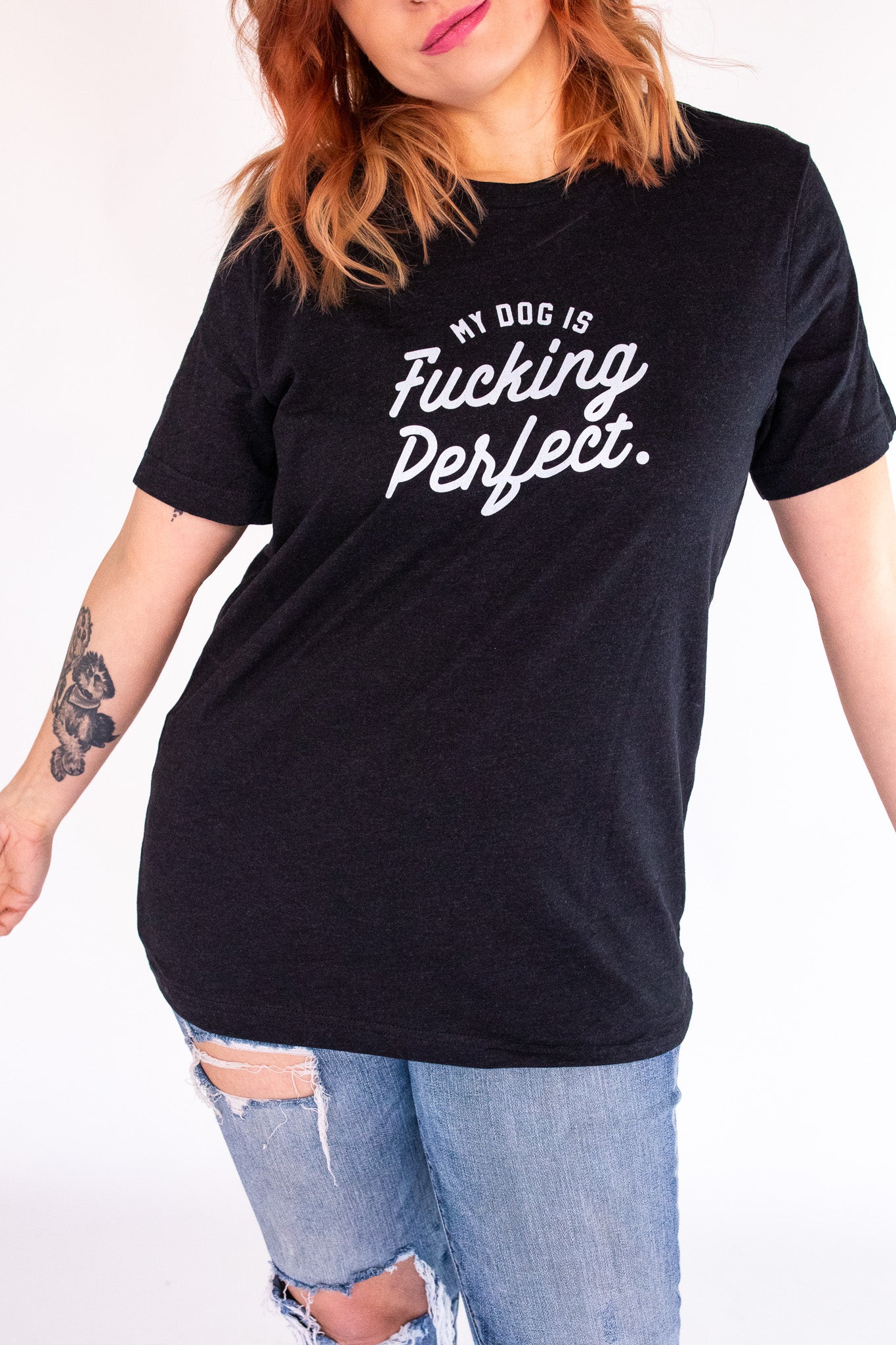 Best-Seller ⚡ My Dog is Fucking Perfect Tee