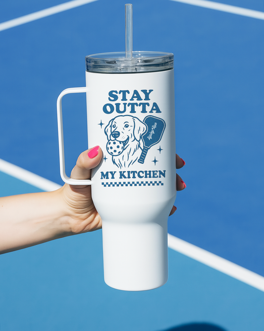Stay Outta My Kitchen Retriever Tumbler | 40oz