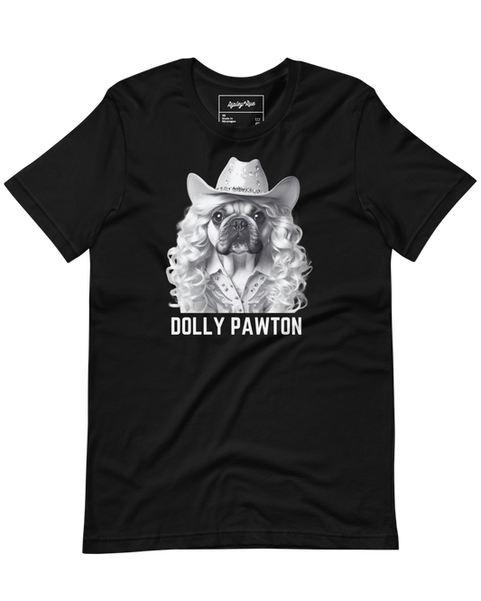 NEW ⚡ Dolly Pawton French Bulldog Tee
