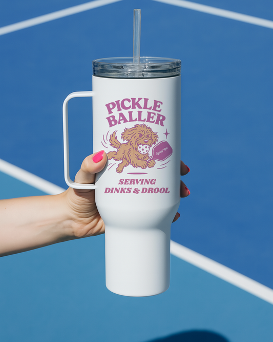 PickleBaller Doodle Tumbler | 40 oz