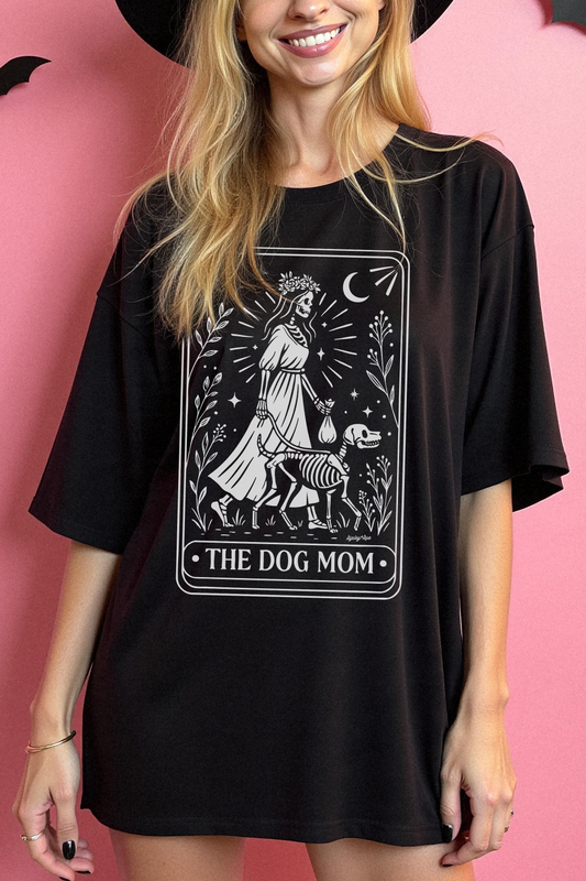 The Dog Mom Tarot Card T-shirt