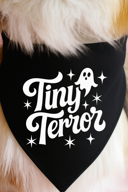 Tiny Terror Dog Bandana