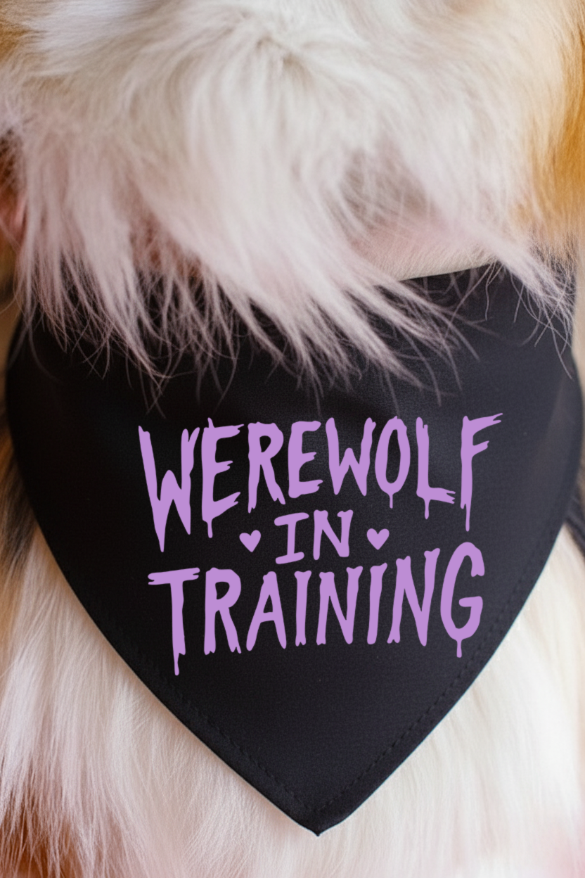 Werewolf In-Training Bandana