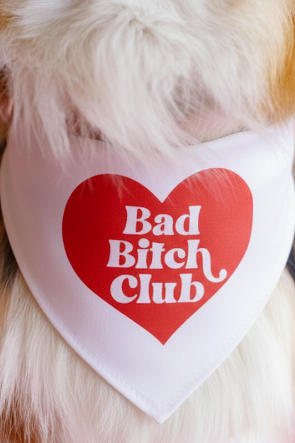 Bad Bitch Club Dog Bandana
