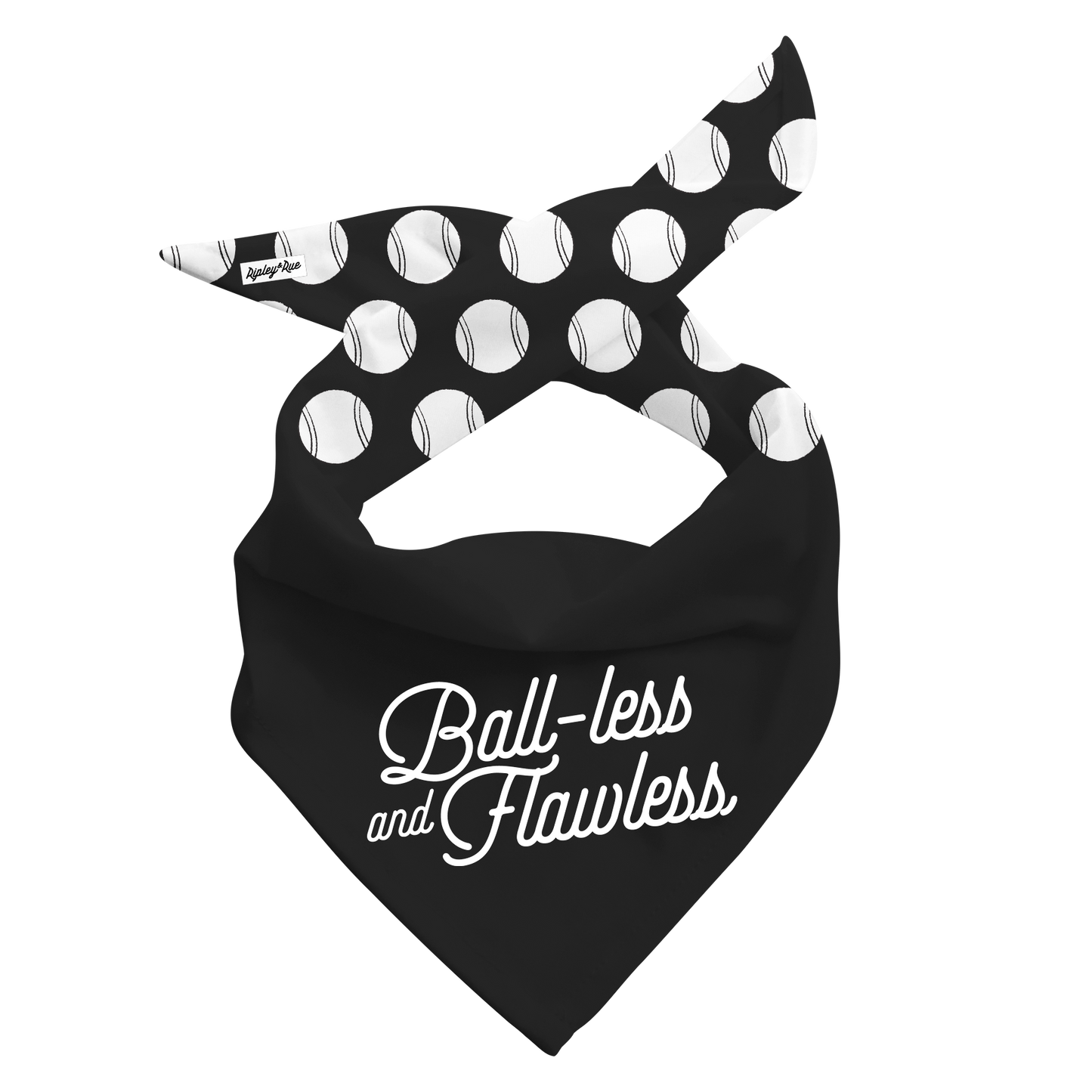 Ball-less & Flawless Dog Bandana