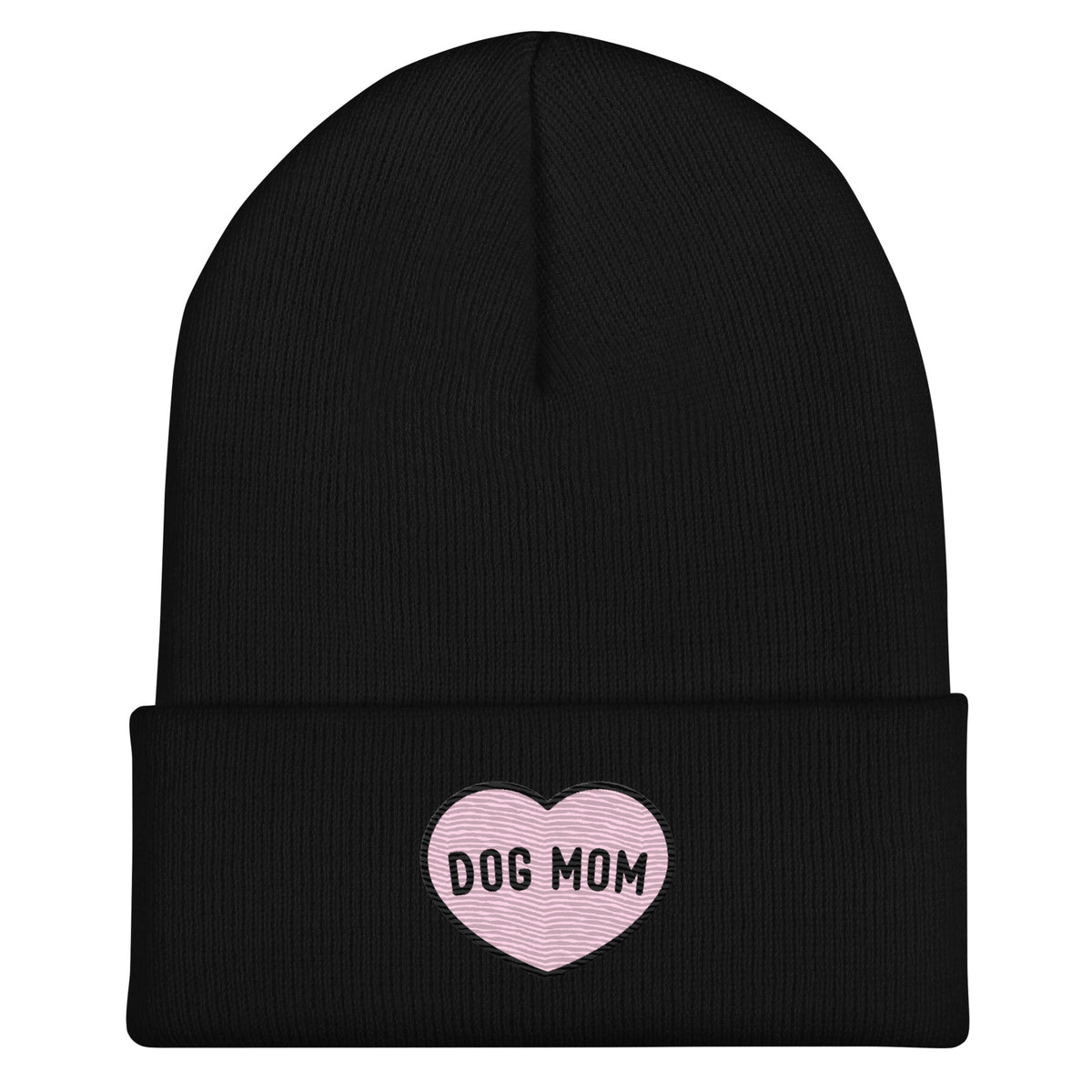 Embroidered Dog Mom Heart Beanie – Ripley & Rue display picture 3