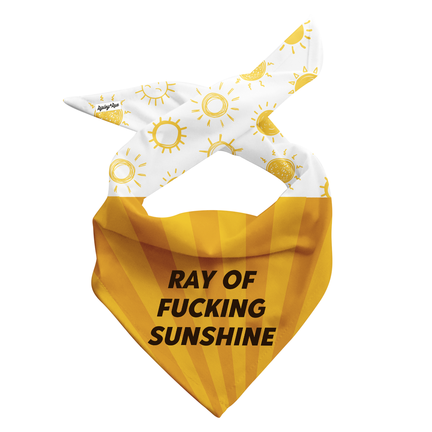 Ray of Fucking Sunshine Dog Bandana