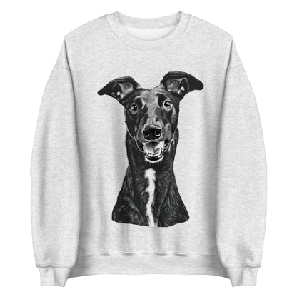 The Classic Pup Portrait Custom Sweatshirt