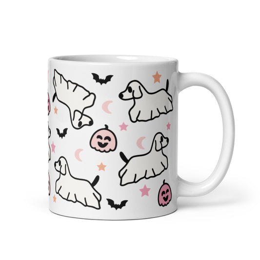 Ghost Dog Cute Mug