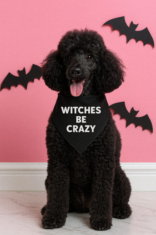 Witches Be Crazy Dog Bandana